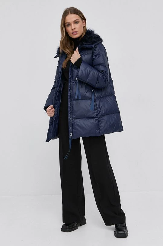Γυναικεία Μακριά μπουφάν Μπουφάν με επένδυση από πούπουλα MAX&Co. χρώμα: ναυτικό μπλε 4 Γυναικεία Μακριά μπουφάν Μπουφάν με επένδυση από πούπουλα MAX&Co. χρώμα: ναυτικό μπλε - Image 2