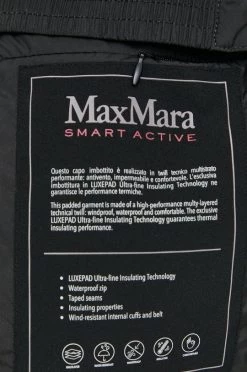 Γυναικεία Κοντά μπουφάν Μπουφάν Max Mara Leisure μαύρο, -Αξεσουάρ || Παπούτσια || Ρούχα Κατάστημα unnamed file 275