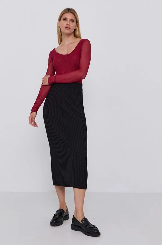 Γυναικεία Μακρυμάνικο Longsleeve Max Mara Leisure χρώμα: κόκκινο 4 Γυναικεία Μακρυμάνικο Longsleeve Max Mara Leisure χρώμα: κόκκινο - Image 2