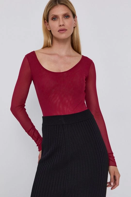 Γυναικεία Μακρυμάνικο Longsleeve Max Mara Leisure χρώμα: κόκκινο 7 Γυναικεία Μακρυμάνικο Longsleeve Max Mara Leisure χρώμα: κόκκινο - Image 5