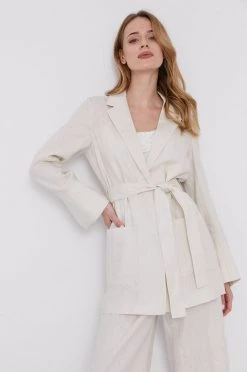 Γυναικεία Σακάκια Σακάκι MAX&Co. κρεμ