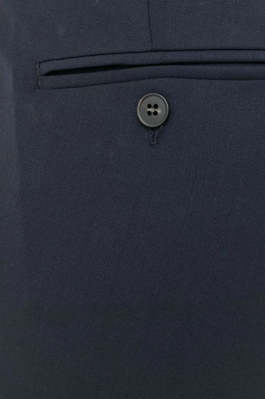 Γυναικεία Υφασμάτινα Μάλλινα παντελόνια Weekend Max Mara ναυτικό μπλε, 6 Γυναικεία Υφασμάτινα Μάλλινα παντελόνια Weekend Max Mara ναυτικό μπλε, - Image 4