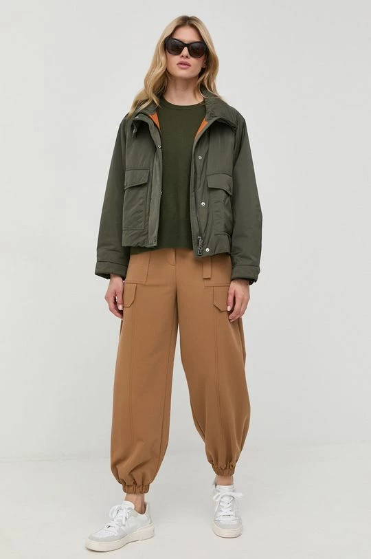 Γυναικεία Κοντά μπουφάν Μπουφάν Weekend Max Mara πράσινο, 4 Γυναικεία Κοντά μπουφάν Μπουφάν Weekend Max Mara πράσινο, - Image 2