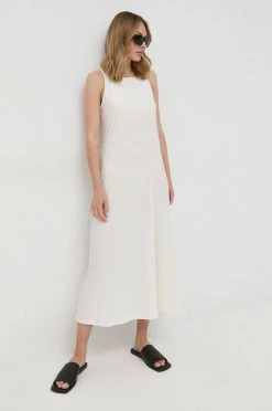 Γυναικεία Φορέματα Φόρεμα Max Mara Leisure μπεζ, -Αξεσουάρ || Παπούτσια || Ρούχα Κατάστημα unnamed file 2892