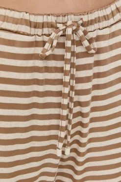 Γυναικεία Υφασμάτινα Παντελόνι με λινό μείγμα Max Mara Leisure μπεζ, -Αξεσουάρ || Παπούτσια || Ρούχα Κατάστημα unnamed file 2915