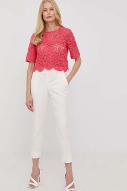 Γυναικεία Υφασμάτινα Παντελόνι MAX&Co. χρώμα: μπεζ, -Αξεσουάρ || Παπούτσια || Ρούχα Κατάστημα unnamed file 2930