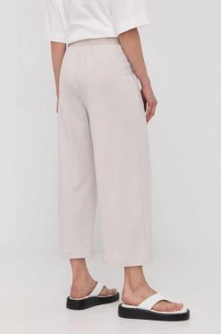 Γυναικεία Υφασμάτινα Παντελόνι Max Mara Leisure χρώμα: μπεζ, -Αξεσουάρ || Παπούτσια || Ρούχα Κατάστημα unnamed file 2981