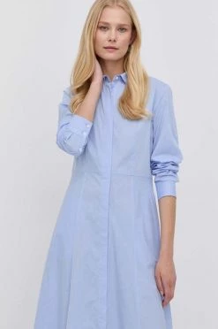 Γυναικεία Φορέματα Βαμβακερό φόρεμα MAX&Co. μπλε -Αξεσουάρ || Παπούτσια || Ρούχα Κατάστημα unnamed file 3014