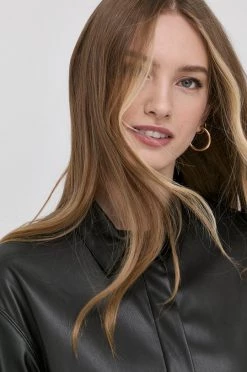 Γυναικεία Πουκάμισα Πουκάμισο MAX&Co. χρώμα: μαύρο, -Αξεσουάρ || Παπούτσια || Ρούχα Κατάστημα unnamed file 3036