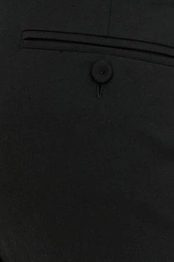 Γυναικεία Υφασμάτινα Παντελόνι Weekend Max Mara χρώμα: μαύρο, -Αξεσουάρ || Παπούτσια || Ρούχα Κατάστημα unnamed file 3051