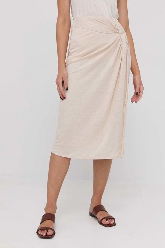 Γυναικεία Φούστες Λινή φούστα Max Mara Leisure μπεζ, 4 Γυναικεία Φούστες Λινή φούστα Max Mara Leisure μπεζ, - Image 2