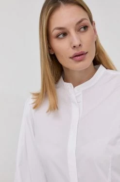 Γυναικεία Πουκάμισα Βαμβακερό πουκάμισο MAX&Co. χρώμα: άσπρο -Αξεσουάρ || Παπούτσια || Ρούχα Κατάστημα unnamed file 3059