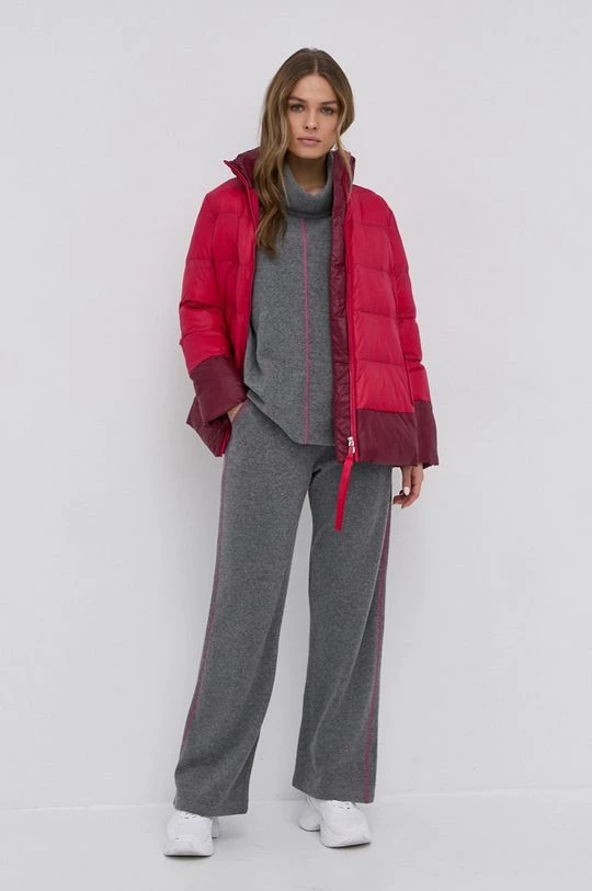 Γυναικεία Υφασμάτινα Μάλλινα παντελόνια MAX&Co. χρώμα: γκρι 4 Γυναικεία Υφασμάτινα Μάλλινα παντελόνια MAX&Co. χρώμα: γκρι - Image 2