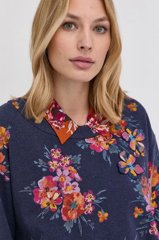 Γυναικεία Χωρίς φερμουάρ Μπλούζα MAX&Co. χρώμα: ναυτικό μπλε 7 Γυναικεία Χωρίς φερμουάρ Μπλούζα MAX&Co. χρώμα: ναυτικό μπλε - Image 5