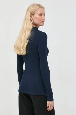 Γυναικεία Μακρυμάνικο Πουκάμισο μακρυμάνικο με μείγμα μαλλιού MAX&Co. ναυτικό μπλε -Αξεσουάρ || Παπούτσια || Ρούχα Κατάστημα unnamed file 3103