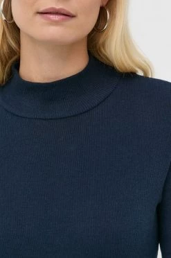 Γυναικεία Μακρυμάνικο Πουκάμισο μακρυμάνικο με μείγμα μαλλιού MAX&Co. ναυτικό μπλε -Αξεσουάρ || Παπούτσια || Ρούχα Κατάστημα unnamed file 3105