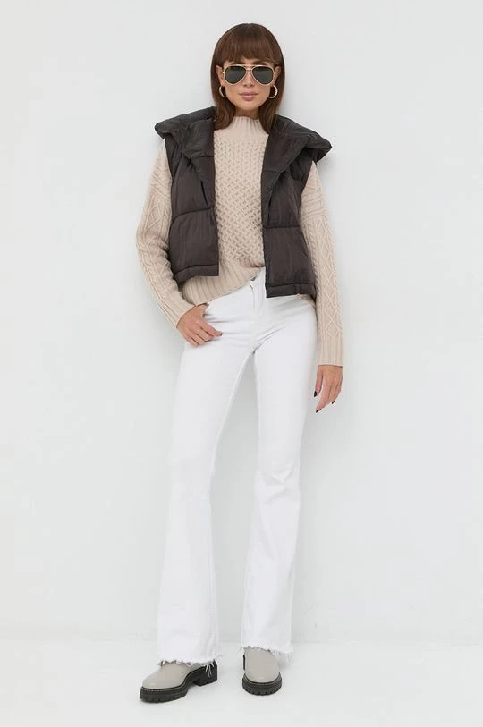 Γυναικεία Χωρίς φερμουάρ Μάλλινο πουλόβερ Weekend Max Mara χρώμα: μπεζ, 4 Γυναικεία Χωρίς φερμουάρ Μάλλινο πουλόβερ Weekend Max Mara χρώμα: μπεζ, - Image 2