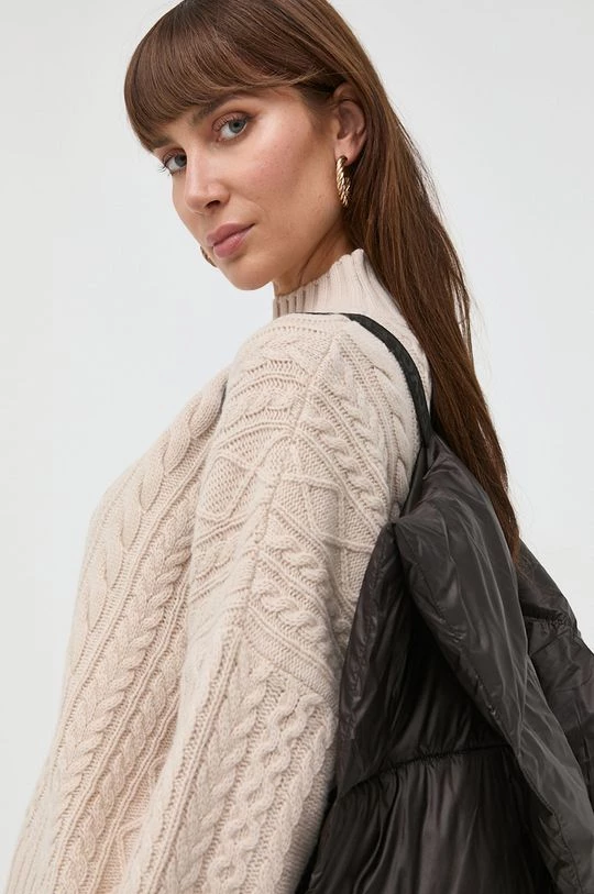 Γυναικεία Χωρίς φερμουάρ Μάλλινο πουλόβερ Weekend Max Mara χρώμα: μπεζ, 7 Γυναικεία Χωρίς φερμουάρ Μάλλινο πουλόβερ Weekend Max Mara χρώμα: μπεζ, - Image 5