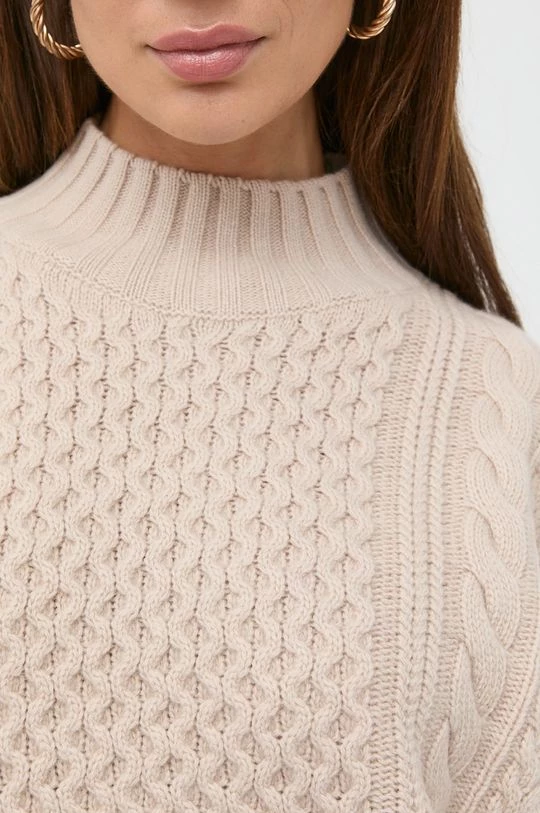 Γυναικεία Χωρίς φερμουάρ Μάλλινο πουλόβερ Weekend Max Mara χρώμα: μπεζ, 8 Γυναικεία Χωρίς φερμουάρ Μάλλινο πουλόβερ Weekend Max Mara χρώμα: μπεζ, - Image 6