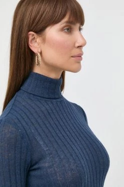 Γυναικεία Χωρίς φερμουάρ Μάλλινο πουλόβερ Max Mara Leisure χρώμα: ναυτικό μπλε,