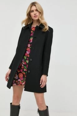 Γυναικεία Παλτά Μάλλινο παλτό MAX&Co. μαύρο,