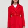Γυναικεία Παλτά Μάλλινο παλτό MAX&Co. κόκκινο,