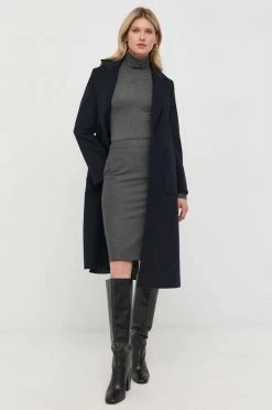 Γυναικεία Παλτά Μάλλινο παλτό MAX&Co. ναυτικό μπλε, -Αξεσουάρ || Παπούτσια || Ρούχα Κατάστημα unnamed file 3178