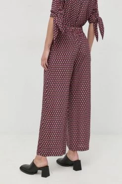 Γυναικεία Υφασμάτινα Μεταξωτό παντελόνι Weekend Max Mara πολύχρωμο -Αξεσουάρ || Παπούτσια || Ρούχα Κατάστημα unnamed file 3224