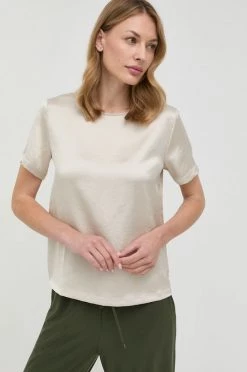 Γυναικεία Μπλούζες Μπλουζάκι Weekend Max Mara μπεζ