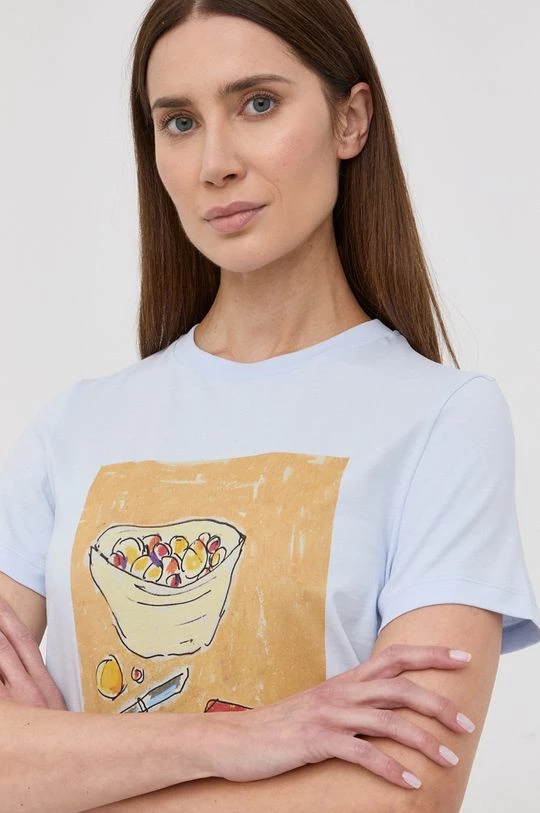 Γυναικεία Κοντομάνικο Βαμβακερό μπλουζάκι MAX&Co. ροζ 6 Γυναικεία Κοντομάνικο Βαμβακερό μπλουζάκι MAX&Co. ροζ - Image 4