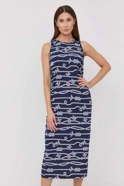 Γυναικεία Φορέματα Φόρεμα Max Mara Leisure ναυτικό μπλε,