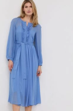 Γυναικεία Φορέματα Φόρεμα MAX&Co. μπλε