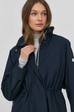 Γυναικεία Παλτά Eπανωφόρι Max Mara Leisure χρώμα: ναυτικό μπλε, -Αξεσουάρ || Παπούτσια || Ρούχα Κατάστημα unnamed file 3350