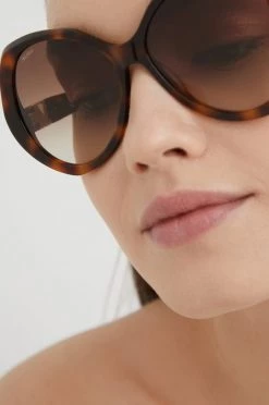 Γυναικεία Γυαλιά ηλίου Max Mara χρώμα: καφέ -Αξεσουάρ || Παπούτσια || Ρούχα Κατάστημα unnamed file 3591