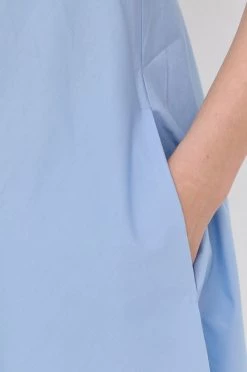 Γυναικεία Φορέματα Βαμβακερό φόρεμα Weekend Max Mara ανοιχτό μπλε -Αξεσουάρ || Παπούτσια || Ρούχα Κατάστημα unnamed file 3611