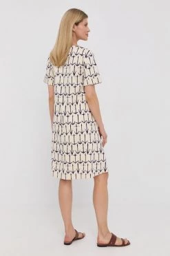 Γυναικεία Φορέματα Βαμβακερό φόρεμα Weekend Max Mara μπεζ, -Αξεσουάρ || Παπούτσια || Ρούχα Κατάστημα unnamed file 3618