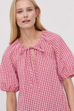 Γυναικεία Μπλούζες Μπλουζάκι MAX&Co. χρώμα: κόκκινο -Αξεσουάρ || Παπούτσια || Ρούχα Κατάστημα unnamed file 3663