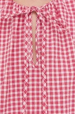 Γυναικεία Μπλούζες Μπλουζάκι MAX&Co. χρώμα: κόκκινο -Αξεσουάρ || Παπούτσια || Ρούχα Κατάστημα unnamed file 3664