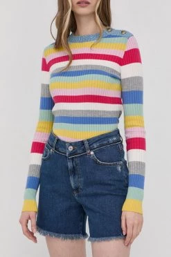 Γυναικεία Σορτς Τζιν σορτς MAX&Co. χρώμα: ναυτικό μπλε,