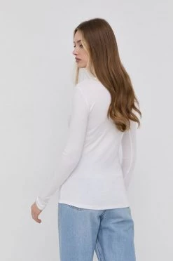 Γυναικεία Μακρυμάνικο Longsleeve MAX&Co. χρώμα: άσπρο -Αξεσουάρ || Παπούτσια || Ρούχα Κατάστημα unnamed file 3709