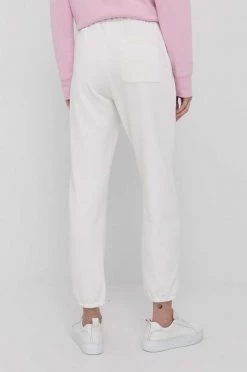 Γυναικεία Παντελόνια φόρμας Παντελόνι Max Mara Leisure χρώμα: άσπρο -Αξεσουάρ || Παπούτσια || Ρούχα Κατάστημα unnamed file 3719