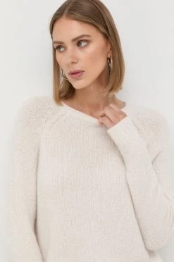 Γυναικεία Χωρίς φερμουάρ Πουλόβερ με προσθήκη μαλλιού Weekend Max Mara χρώμα: μπεζ, -Αξεσουάρ || Παπούτσια || Ρούχα Κατάστημα unnamed file 372