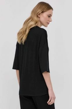 Γυναικεία Κοντομάνικο Λευκό μπλουζάκι Max Mara Leisure μαύρο -Αξεσουάρ || Παπούτσια || Ρούχα Κατάστημα unnamed file 3754