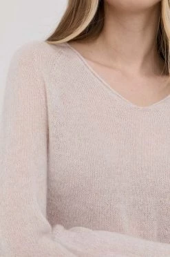 Γυναικεία Χωρίς φερμουάρ Μάλλινο πουλόβερ Max Mara Leisure χρώμα: μπεζ, -Αξεσουάρ || Παπούτσια || Ρούχα Κατάστημα unnamed file 3761