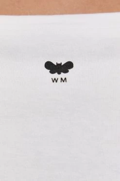 Γυναικεία Κοντομάνικο Μπλουζάκι Weekend Max Mara χρώμα: άσπρο -Αξεσουάρ || Παπούτσια || Ρούχα Κατάστημα unnamed file 3776