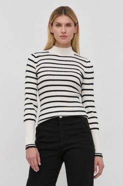 Γυναικεία Χωρίς φερμουάρ Πουλόβερ με μείγμα κασμίρ MAX&Co. χρώμα: κρεμ