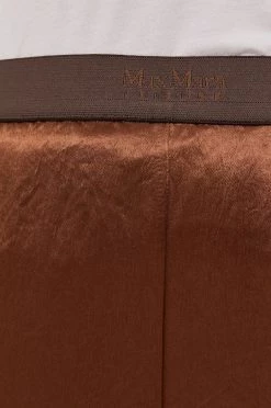 Γυναικεία Υφασμάτινα Παντελόνι Max Mara Leisure χρώμα: καφέ -Αξεσουάρ || Παπούτσια || Ρούχα Κατάστημα unnamed file 3820