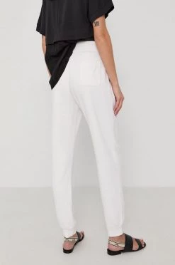 Γυναικεία Υφασμάτινα Παντελόνι MAX&Co. χρώμα: άσπρο -Αξεσουάρ || Παπούτσια || Ρούχα Κατάστημα unnamed file 3827