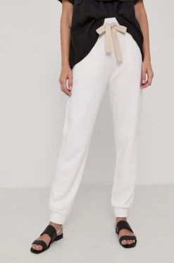 Γυναικεία Υφασμάτινα Παντελόνι MAX&Co. χρώμα: άσπρο -Αξεσουάρ || Παπούτσια || Ρούχα Κατάστημα unnamed file 3828