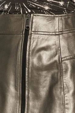 Γυναικεία Φούστες MAX&Co. - Δερμάτινη φούστα γκρί -Αξεσουάρ || Παπούτσια || Ρούχα Κατάστημα unnamed file 3892